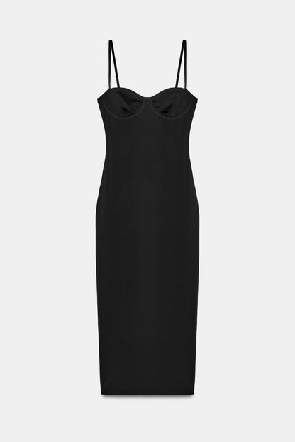 VESTIDO ESCOTE CORAZÓN